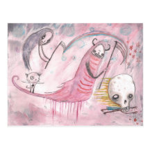 Following Death Post Cards