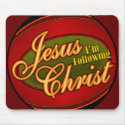 Following Jesus mousepads