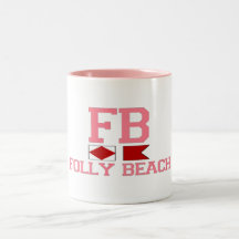 Folly Beach. Coffee Mugs