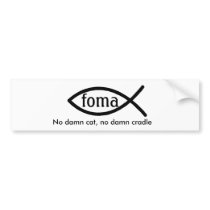 foma fish bumper stickers