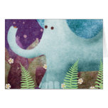 Fontaine the Elephant Greeting Card