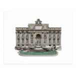 Fontana di Trevi: Trevi Fountain: 3D Model: Post Card