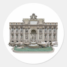 Fontana di Trevi: Trevi Fountain: 3D Model: Sticker