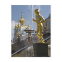 fontans of Petergof, St. Petersburg, Russia postcards