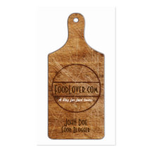 Food Blog Business Card