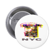 Food cart pinback button