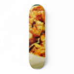 Food Dinner Scampi Skateboard