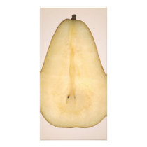 Food - Fruit - A slice of bosc pear Picture Card