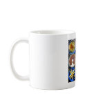 food in circles mugs