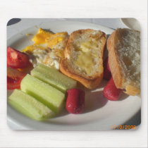 Food in Turkey Mouse Pad