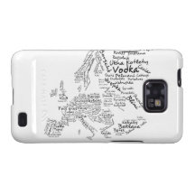 Food Map of Europe Samsung Galaxy S Case