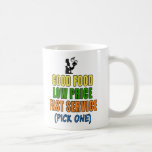 Food Price Service (Pick One) mugs