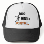Food Shelter Basketball Mesh Hats