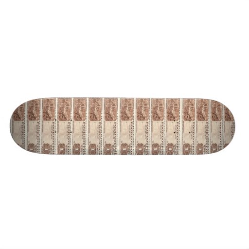 Food Stamp Skateboard