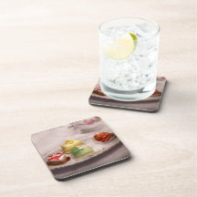Food - Sweet - Cake - Grandma's treats Drink Coaster