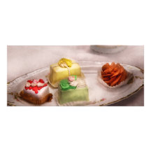 Food - Sweet - Cake - Grandma's treats Personalised Rack Card