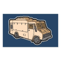 Food Truck: Basic (Cream) Stickers