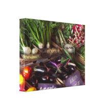 Food - Vegetables - Very fresh produce Canvas Prints