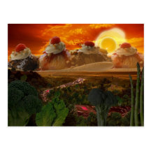Foodscape Postcard