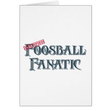 Foosball Fanatic Greeting Cards