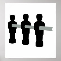 Foosball Poster