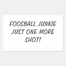 Foosball Sticker