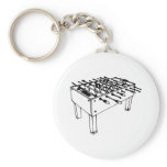 Foosball - Table soccer keychains