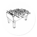 Foosball - Table soccer stickers