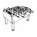 Foosball - Table soccer t-shirts