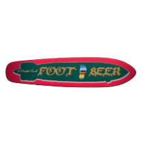 FOOT BEER FOOT BEER-It's Dirigible Good! Skateboard Deck