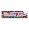 FOOT BEER-It s Dirigible Good! Good BIGFOOT Taste bumper stickers