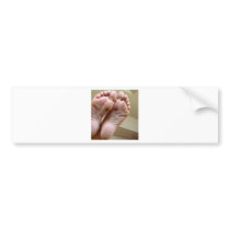 FOOT FETISH BUMPER STICKERS
