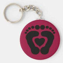 Foot Love Keychains