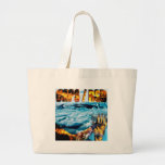 Foot on Glacier & Slogan Canvas Bags