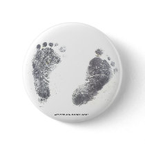 Foot prints pin