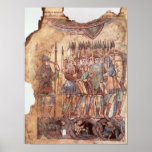 Foot Soldiers in the Crusades Print