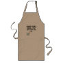 FOOT, STOVE, WHAT EVER I COOK, I PUT MY FOOT IN... APRONS