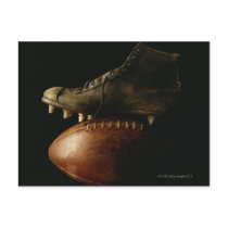 Football and Cleat Postcards