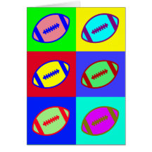 Football Art Card