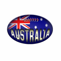 Football Australian Flag Ornament