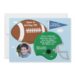 Football Birthday Party Invitation
