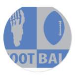 football bizarre icon stickers