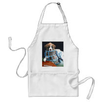Football Boxer puppy apron
