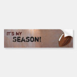 Football Bumper Sticker
