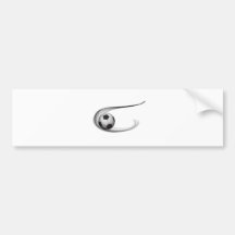 football bumper sticker