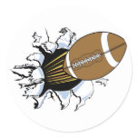 Football Burst T-shirts and Gifts stickers