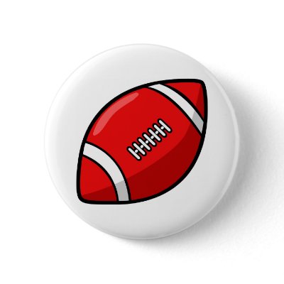 Football Pin by shopaholicchick