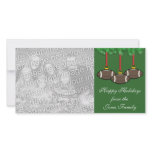 Football Christmas Photo Card photo cards