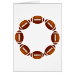 FOOTBALL CIRCLE DESIGN cards