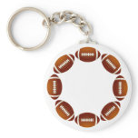 FOOTBALL CIRCLE DESIGN keychains